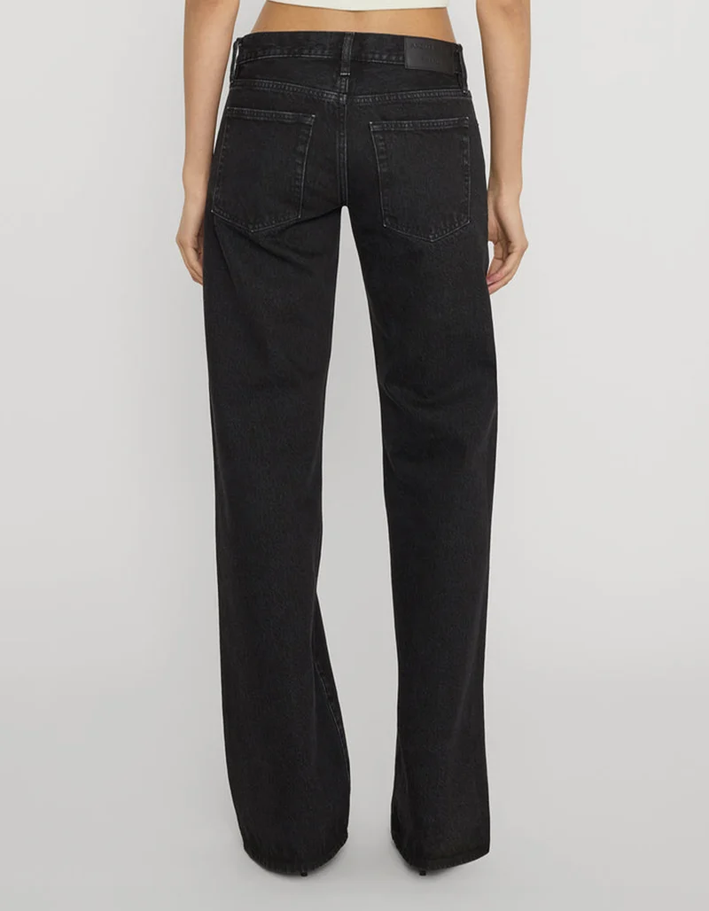 Low Rise Wide-Leg Jeans The Gray