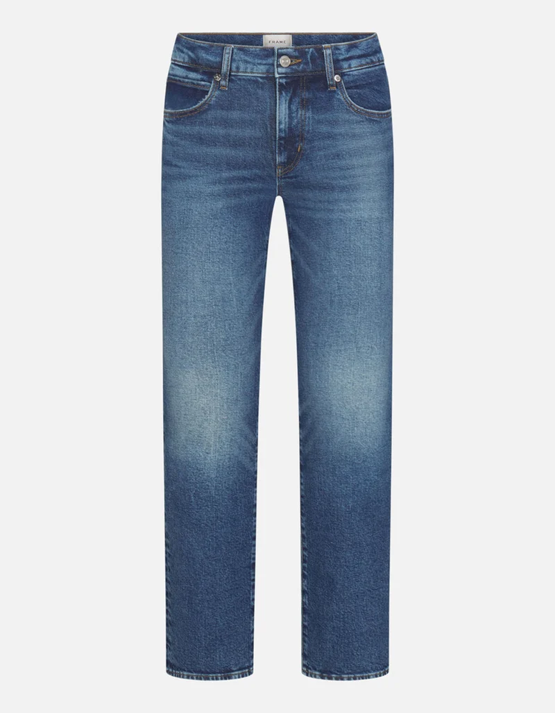 Cropped Straight-Leg Jeans The Cigarette