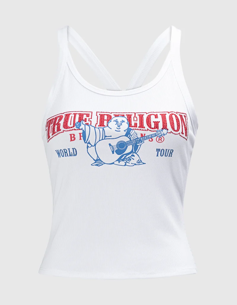 Racerback-Tanktop Buddha