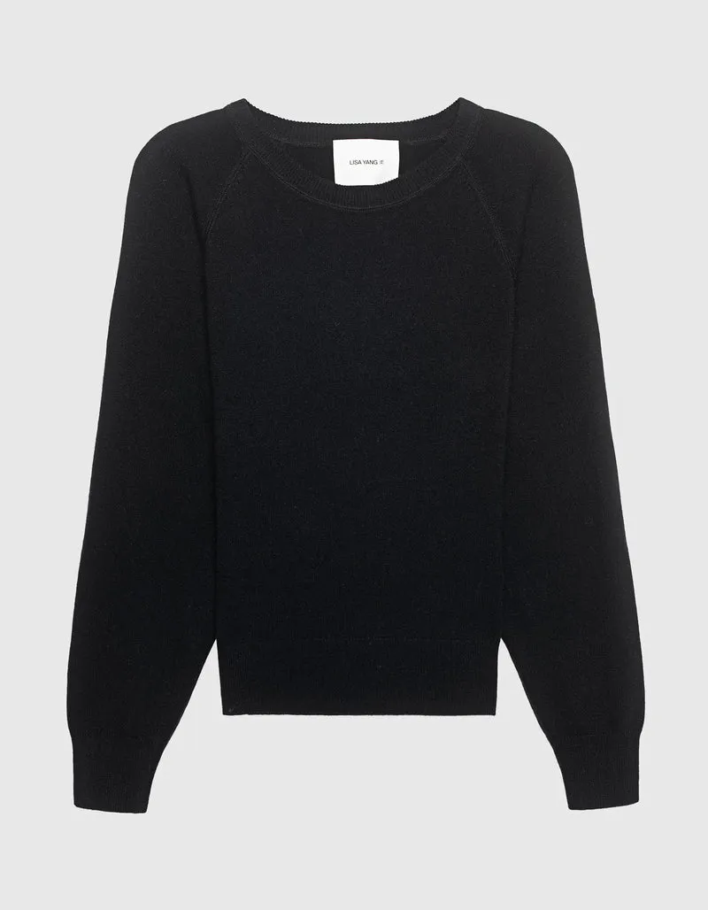 Kaschmir-Pullover Cambrie mit Cut-Outs
