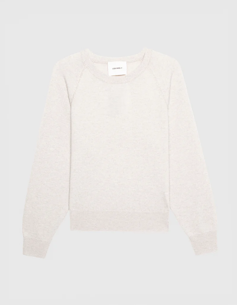 Kaschmir-Pullover Cambrie mit Cut-Outs