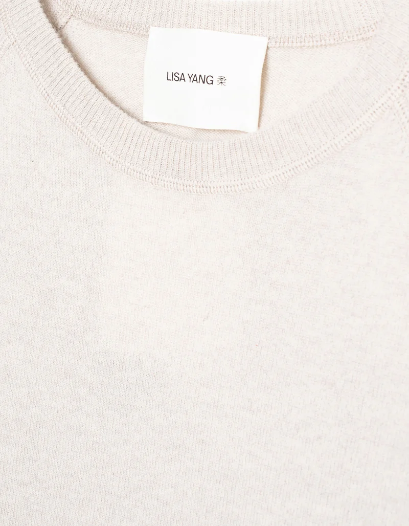Kaschmir-Pullover Cambrie mit Cut-Outs