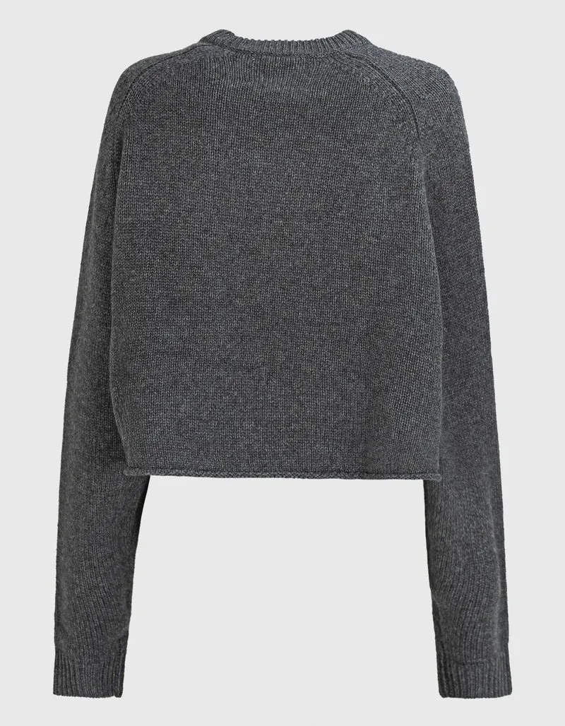 Cropped Kaschmir-Pullover Karine