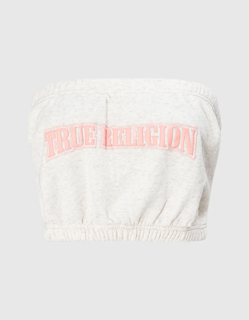Bandeau-Top mit Label-Wording