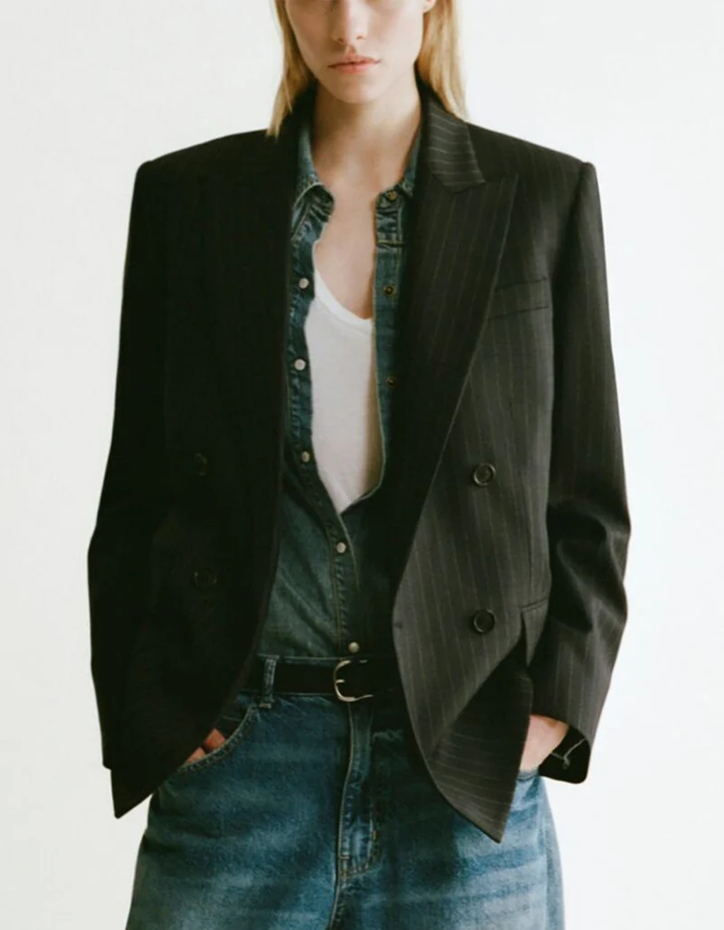 Nadelstreifen-Blazer Leston