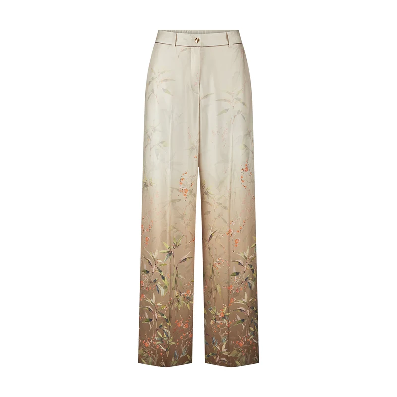 Weite Hose aus Viskose