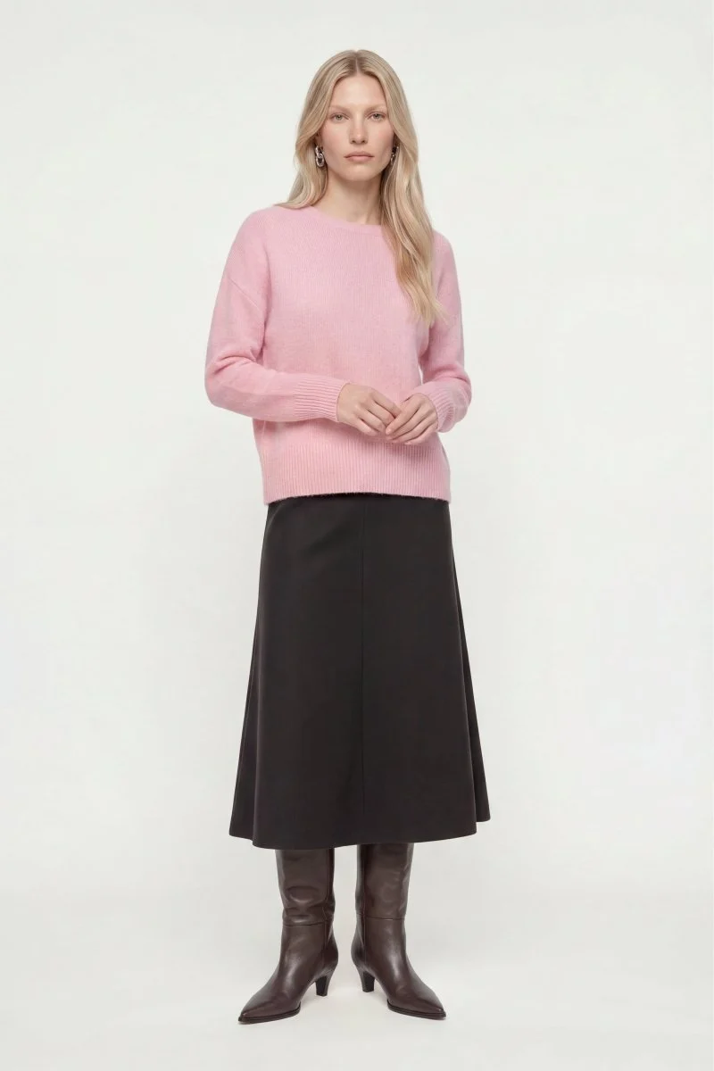 Rich & Royal Cozy Boat NK Long SLVS – powder rosé