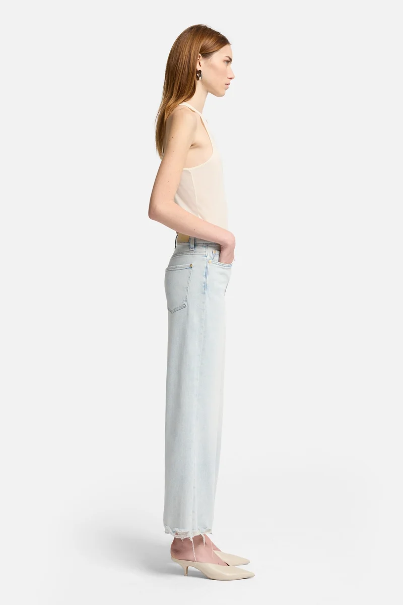 Luxe Vintage Ultra High Rise Cropped Jo in Maui