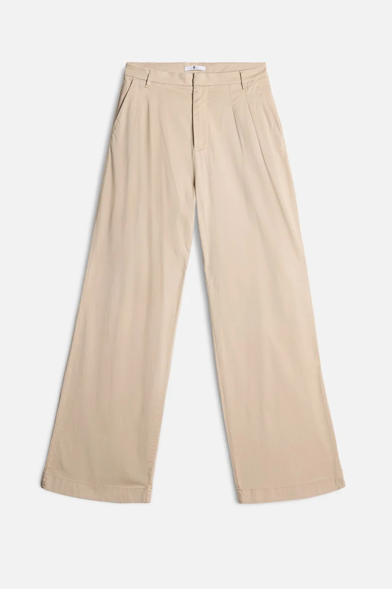 Pleated Chino in Cold Brew
