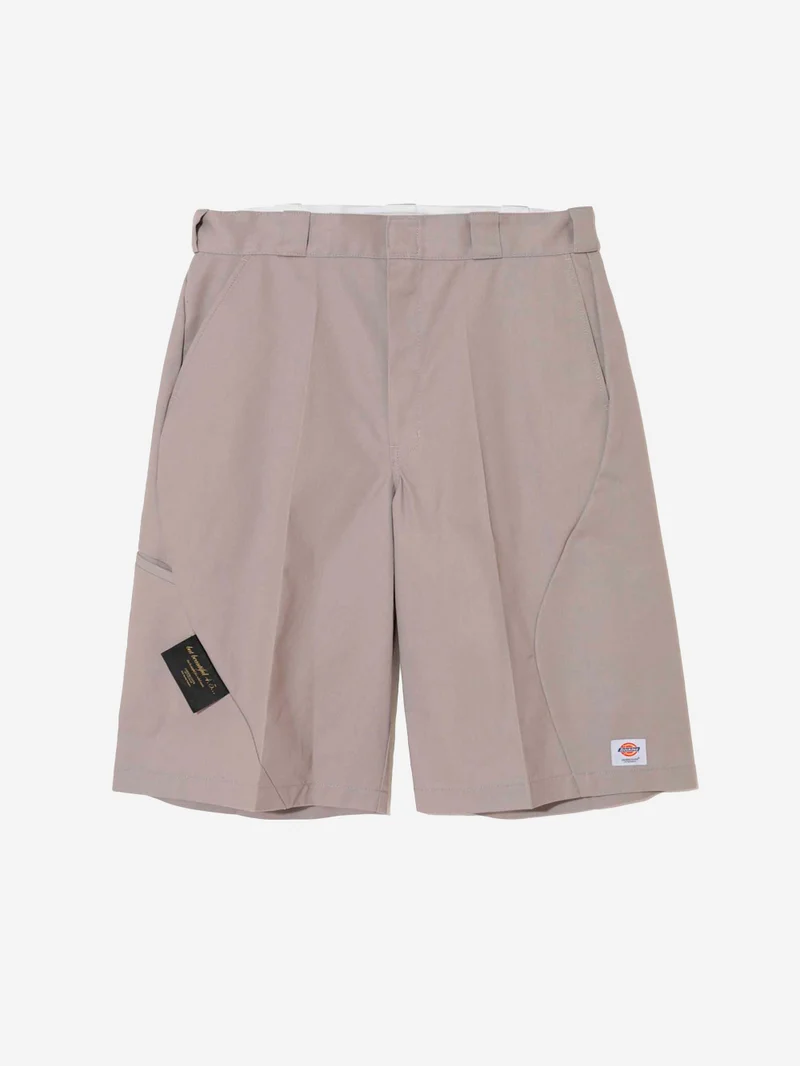 Shorts utility in misto cotone grigi x Dickies