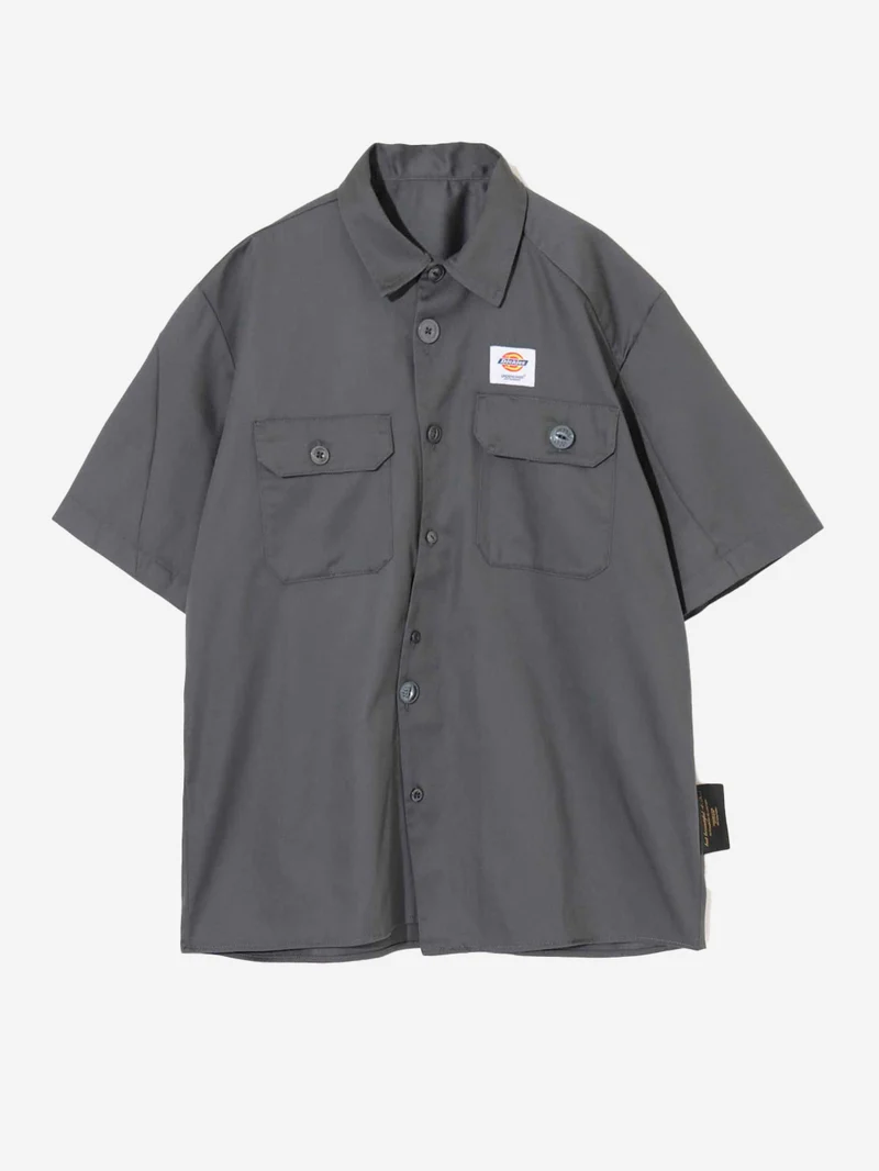 Camicia utility a manica corta grigia x Dickies