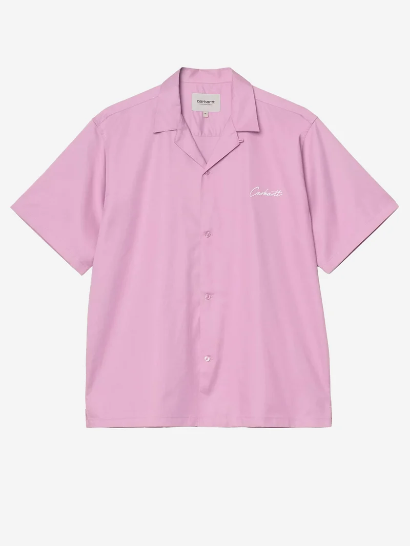 Camicia viola in misto lyocell Delray