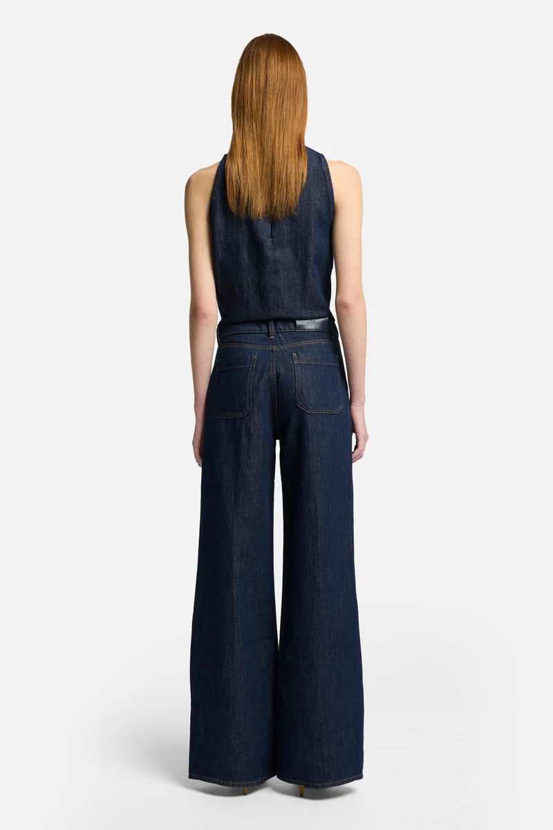 Indigo Linen Lotta in Blueberry
