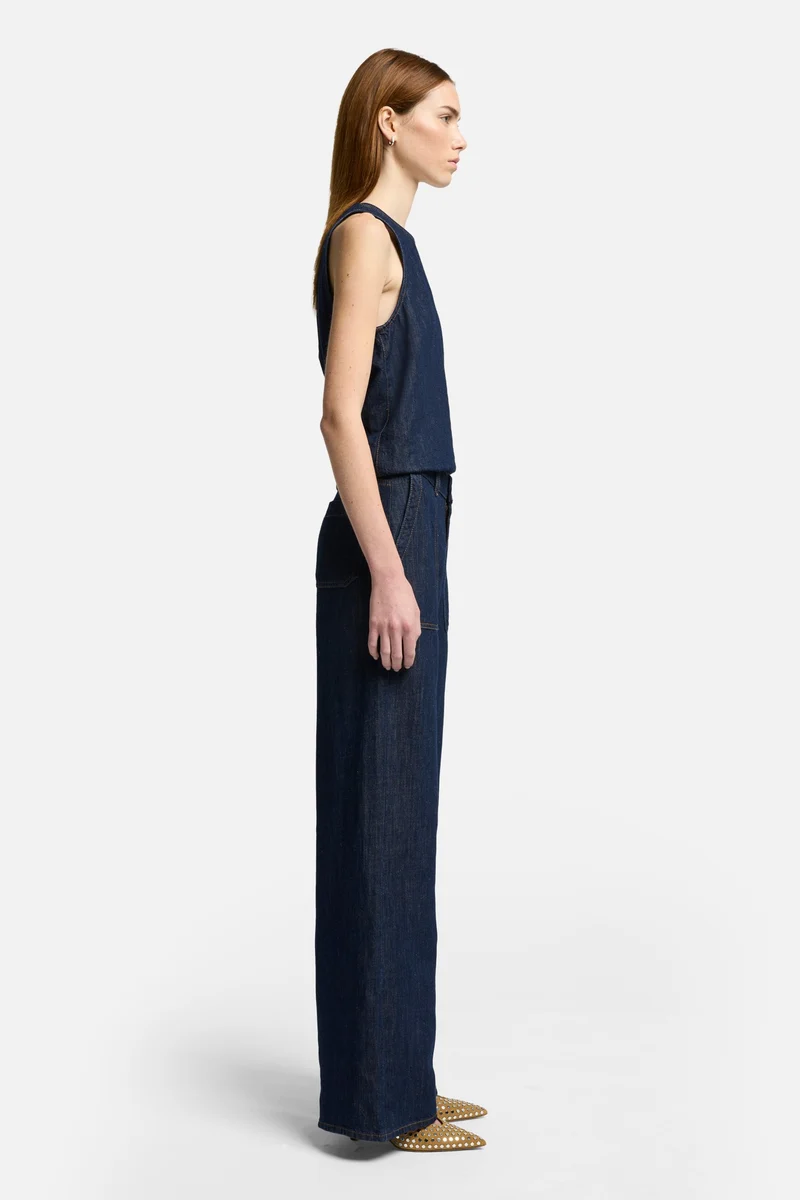 Indigo Linen Lotta in Blueberry