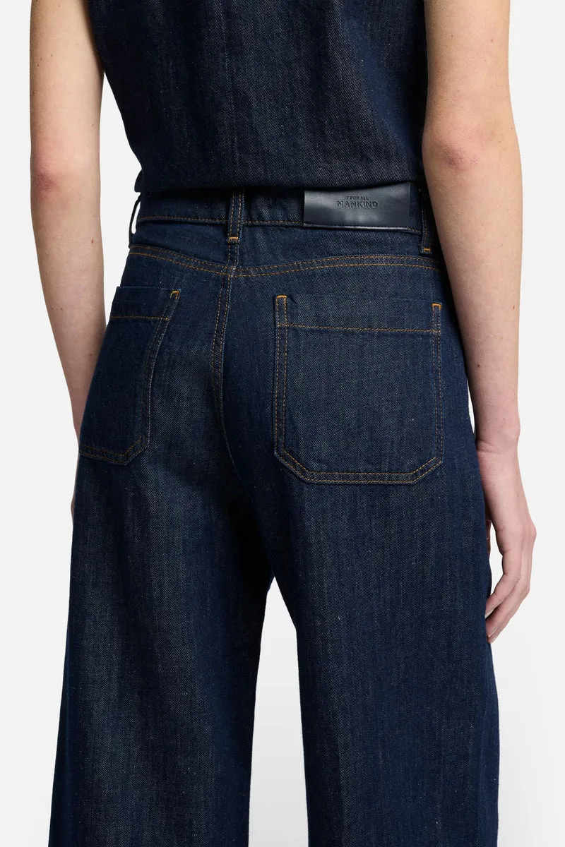 Indigo Linen Lotta in Blueberry