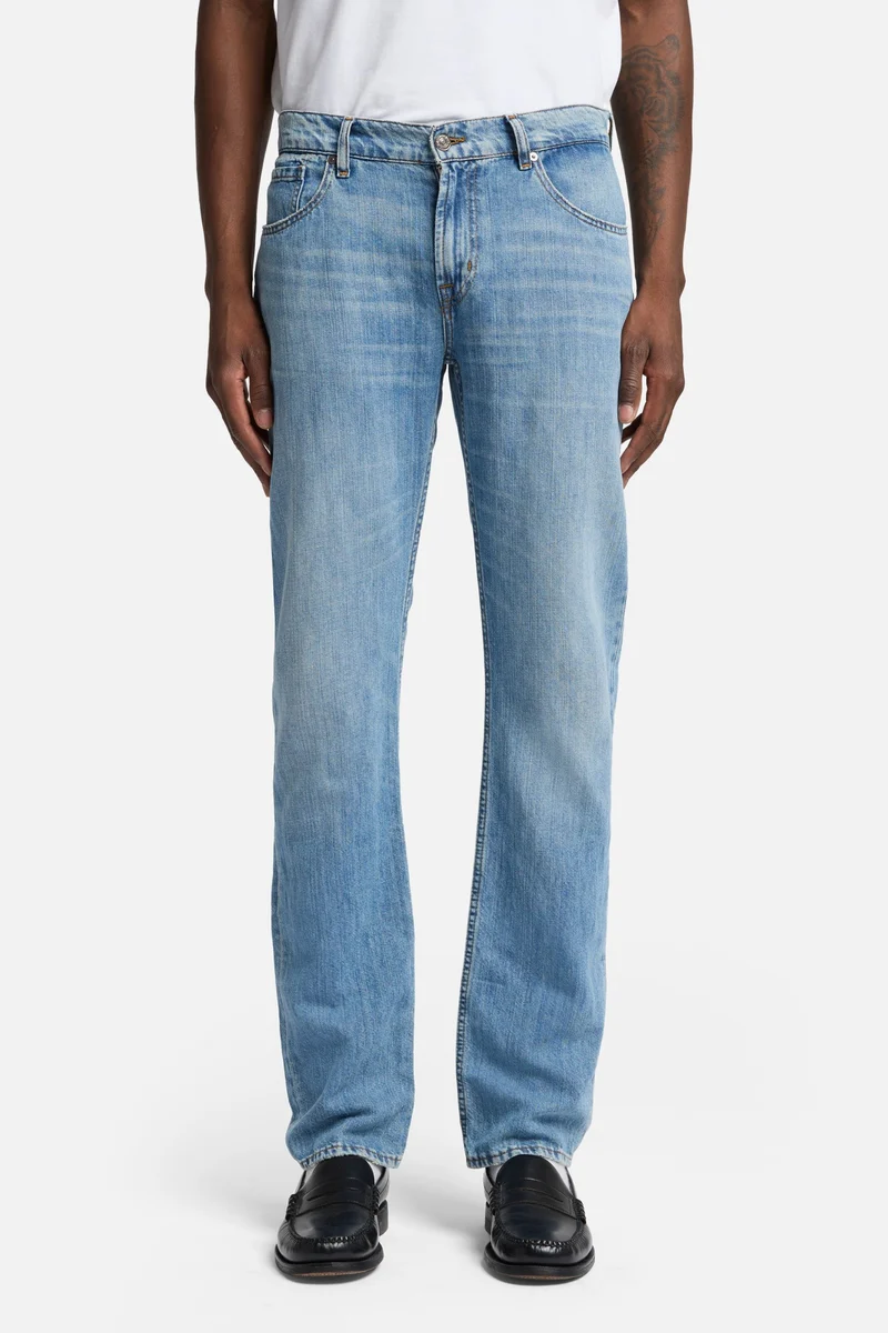 Denim Linen The Straight in Station