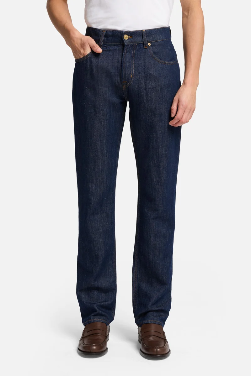Denim Linen The Straight in Total