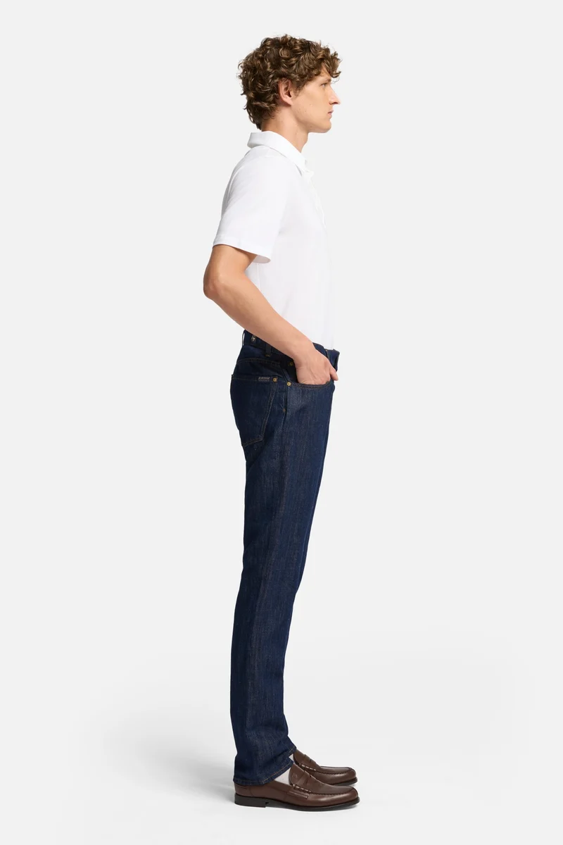 Denim Linen The Straight in Total
