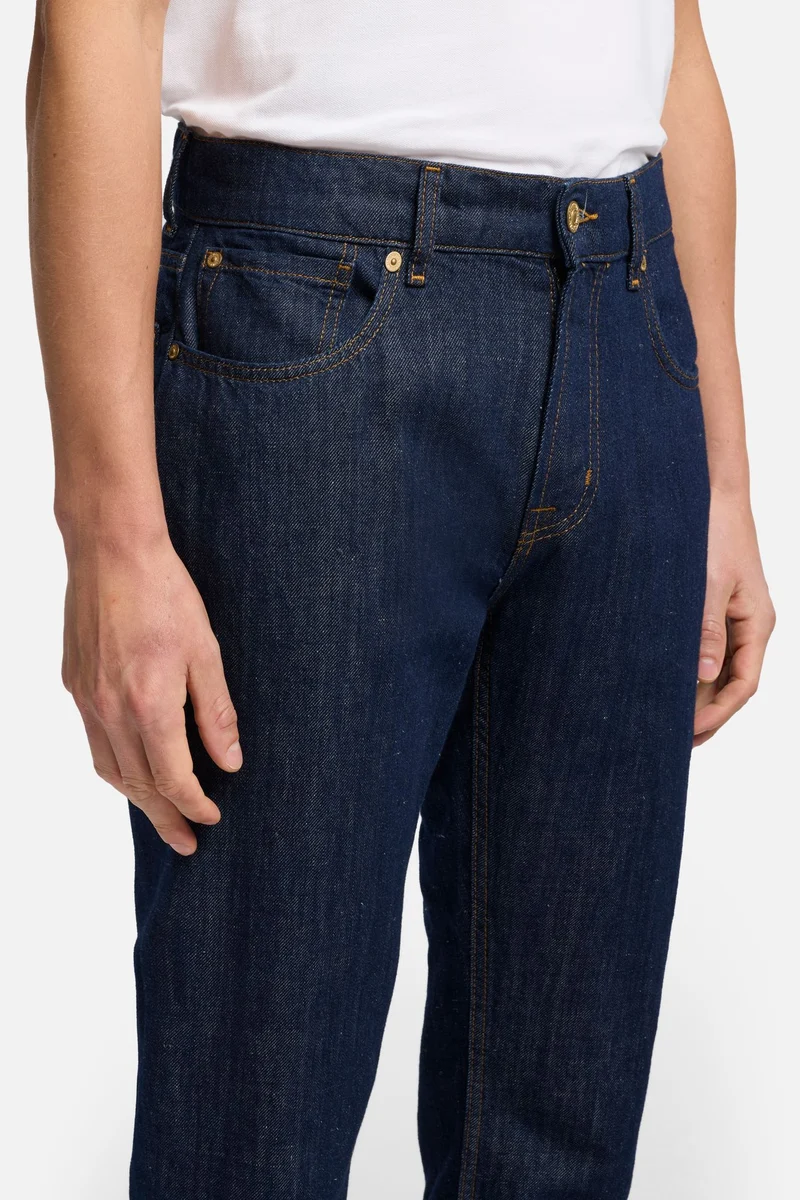 Denim Linen The Straight in Total