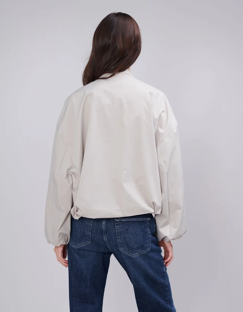 Oversize Cropped Bomberjacke