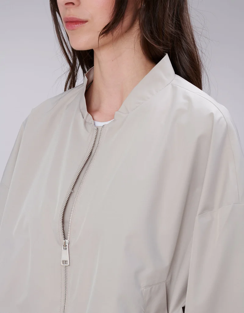 Oversize Cropped Bomberjacke