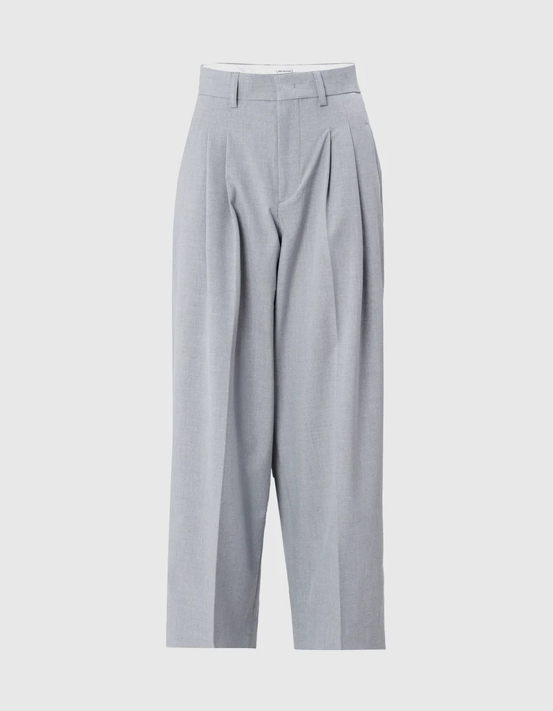 Cropped Bundfaltenhose Mila