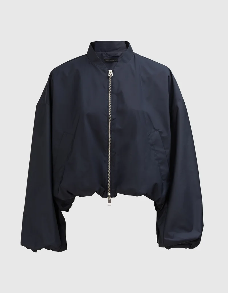 Oversize Cropped Bomberjacke