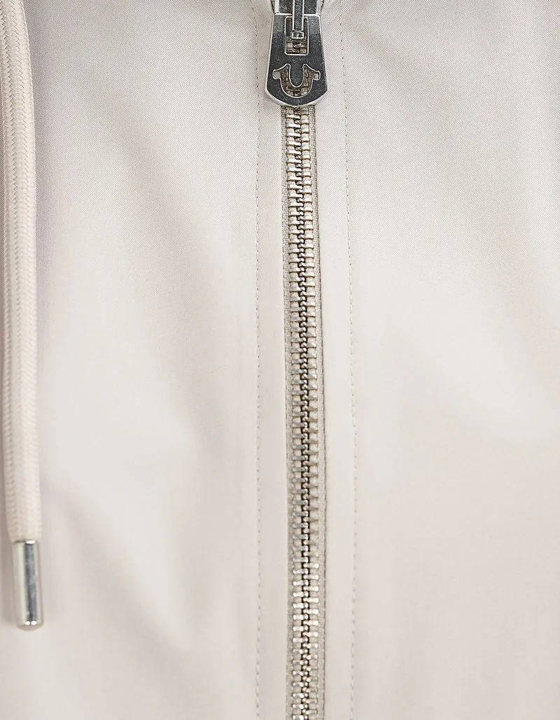 Oversize Cropped Jacke Balloon Hooded