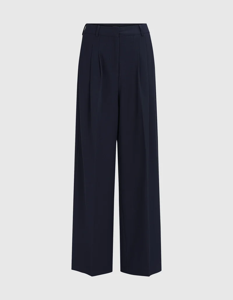 Wide-Leg Bundfaltenhose Josie