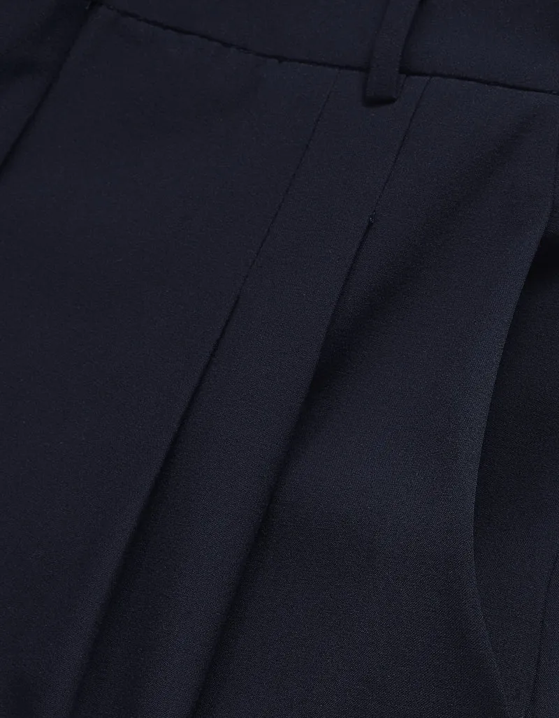 Wide-Leg Bundfaltenhose Josie