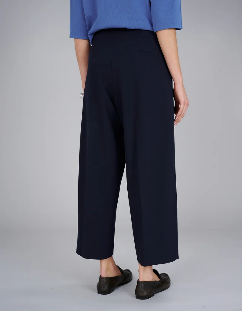 Cropped Bundfaltenhose Mila