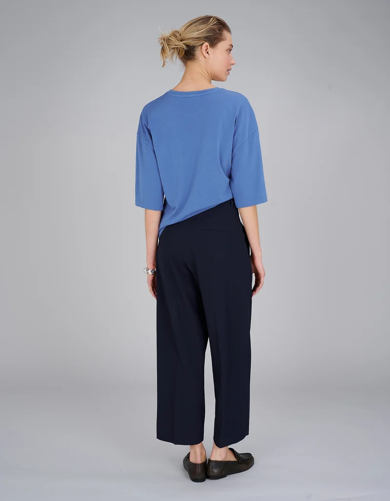 Cropped Bundfaltenhose Mila