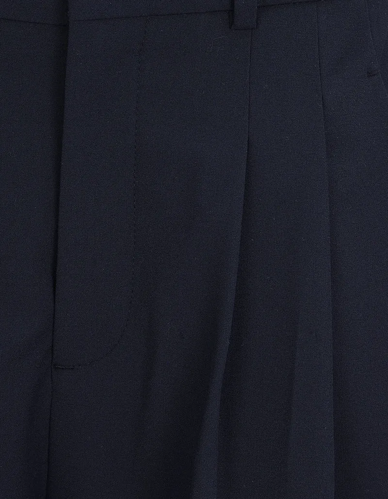 Cropped Bundfaltenhose Mila