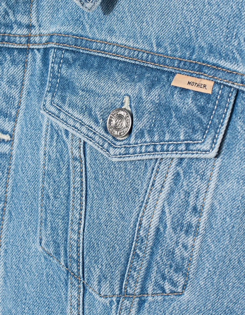 Jeansjacke The Bruiser mit Häkeldetails im Rückteil