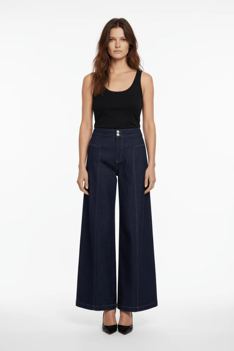 Mos Mosh MMVerone Crispy Jeans in der Farbe Dark Blue