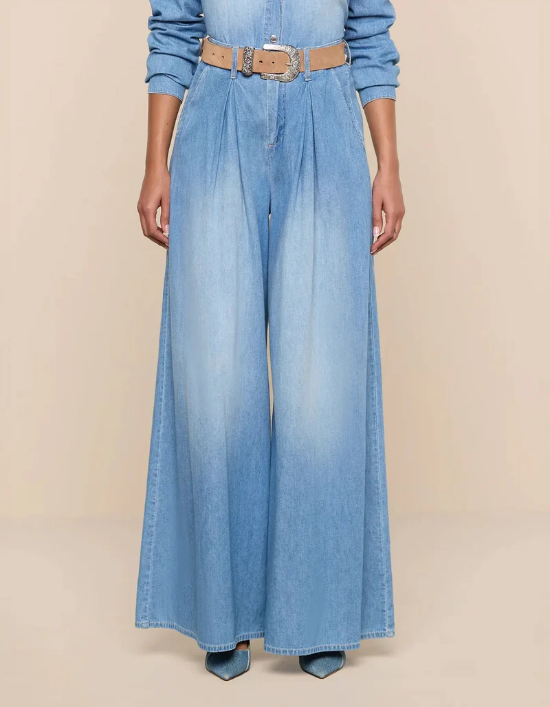 Wide-Leg Jeans Palazzo Lorenza