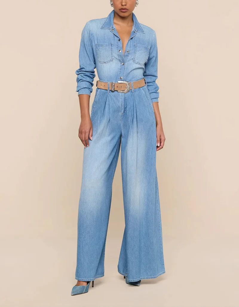 Wide-Leg Jeans Palazzo Lorenza