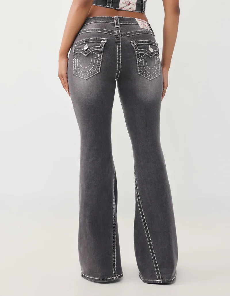 Flared-Leg Jeans Twisted mit Ziernähten