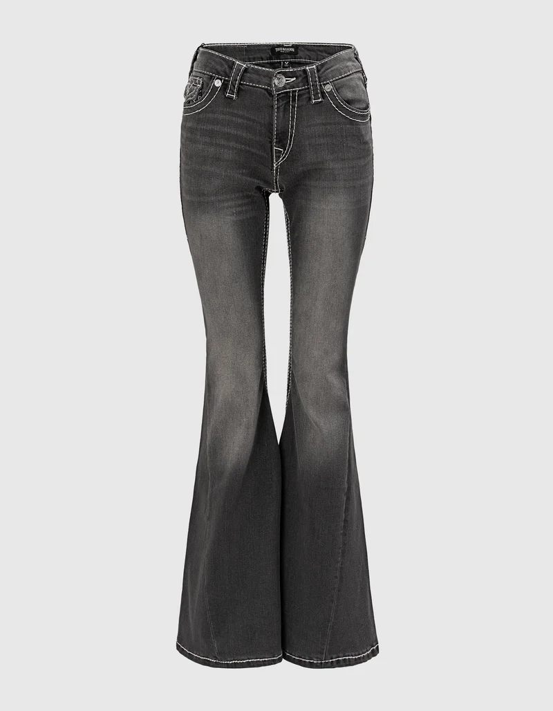 Flared-Leg Jeans Twisted mit Ziernähten