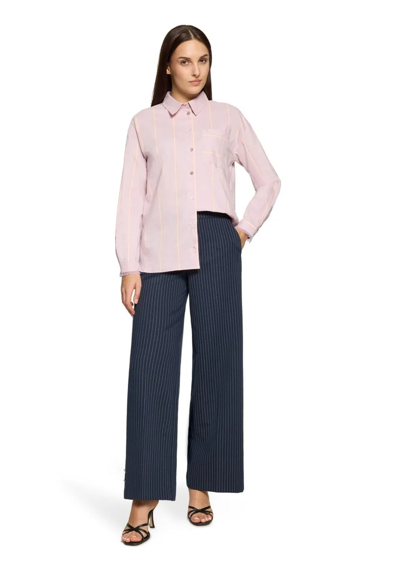 Cartoon Bluse Gestreift