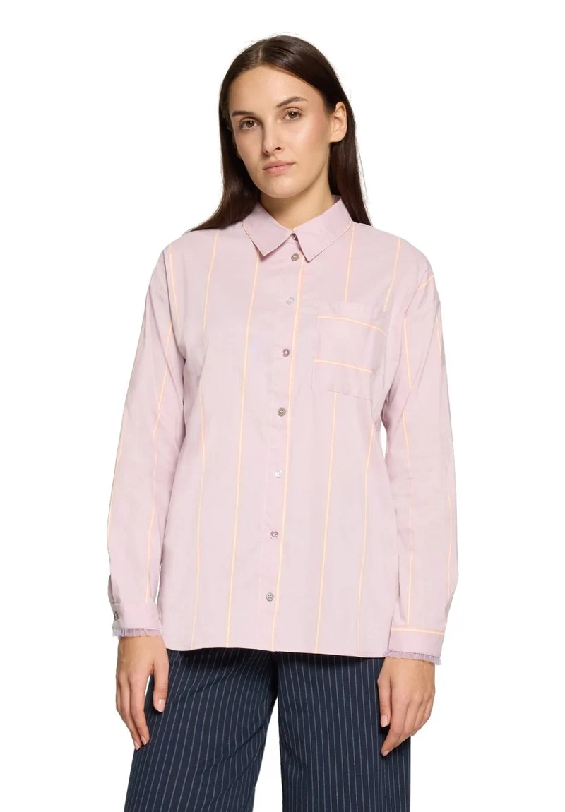 Cartoon Bluse Gestreift