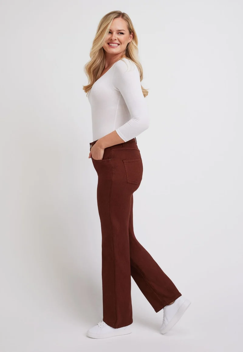 wonderjeans Relaxed Straight Hazelnut