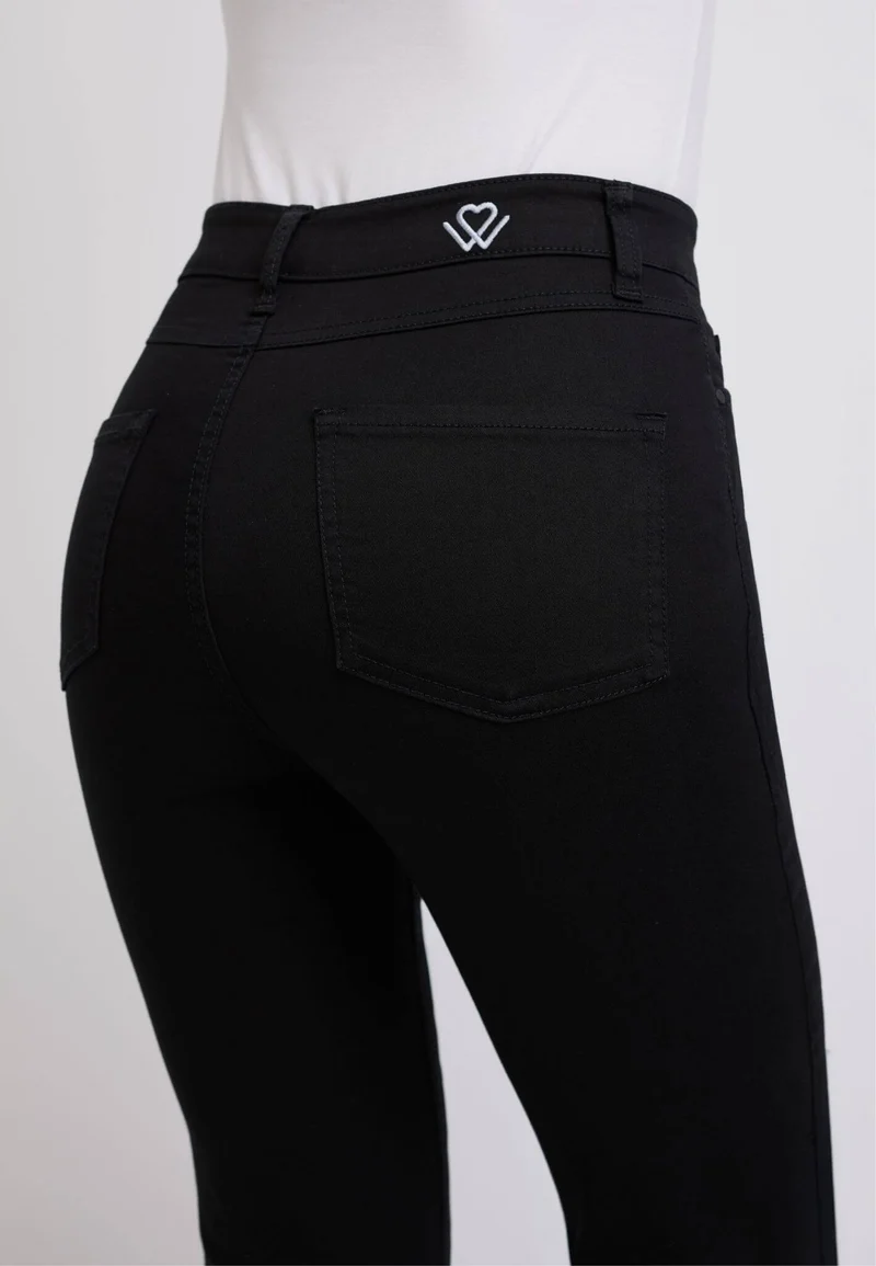 wonderjeans High Waist Bootcut Forever Pure Black