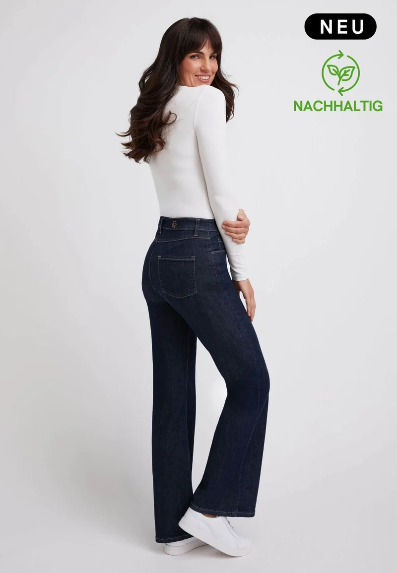 wonderjeans Relaxed Wide Blue Rinse