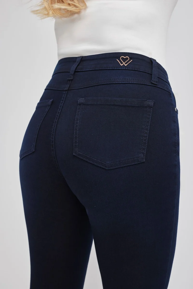 wonderjeans Ankle Straight Blue used