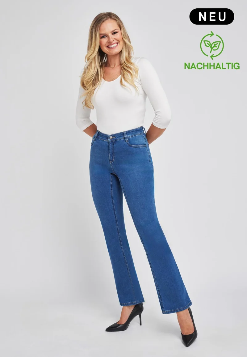 wonderjeans Bootcut Super Stone Blue