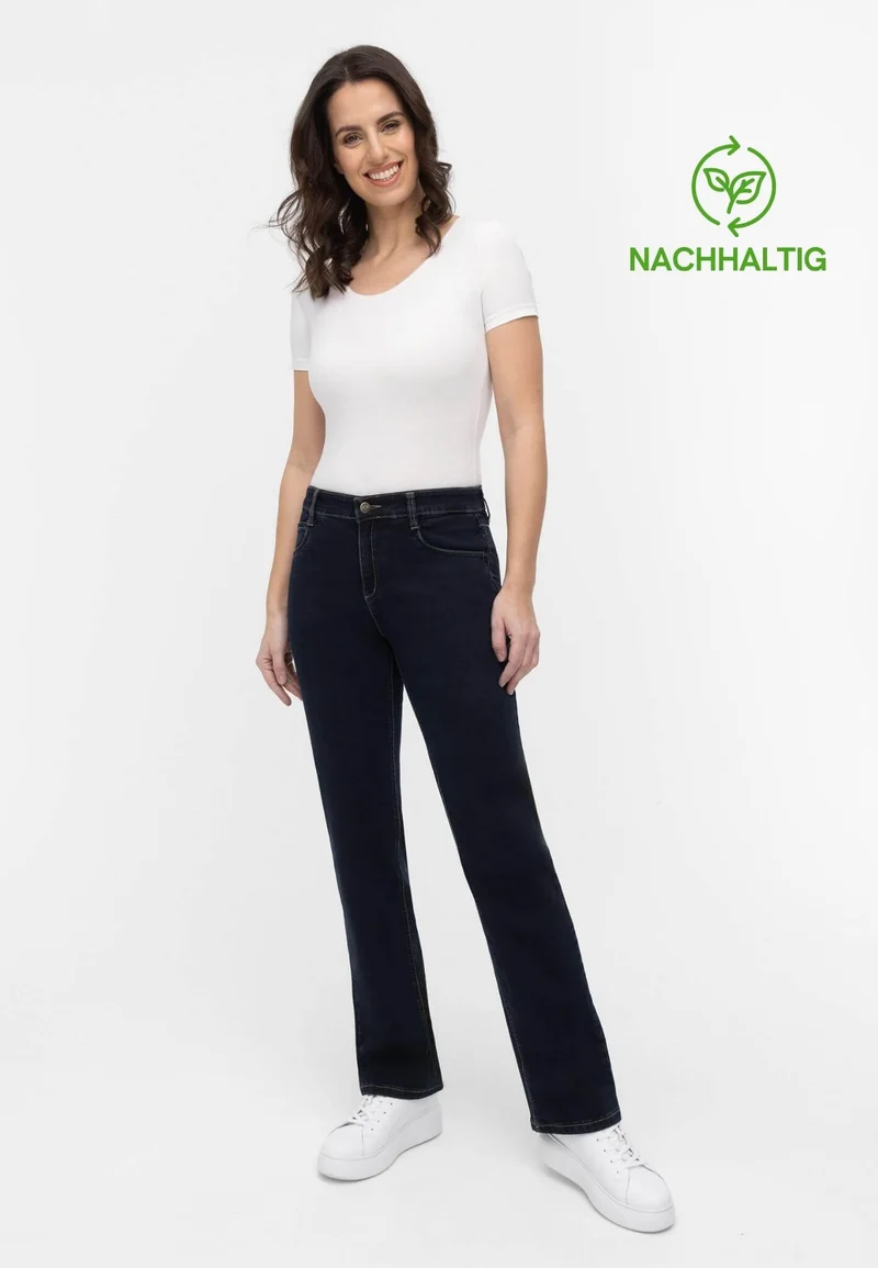 wonderjeans Relaxed Straight Blue Black