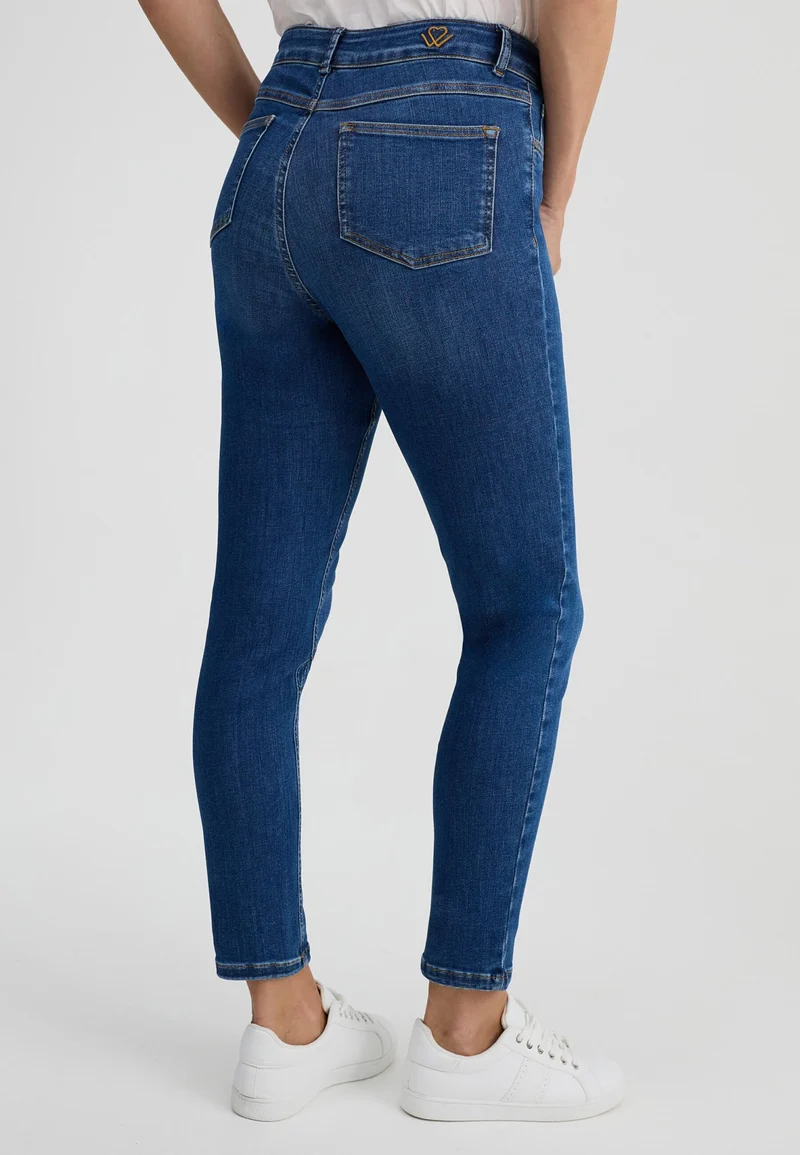 wonderjeans High Waist Stone Blue Super Wash