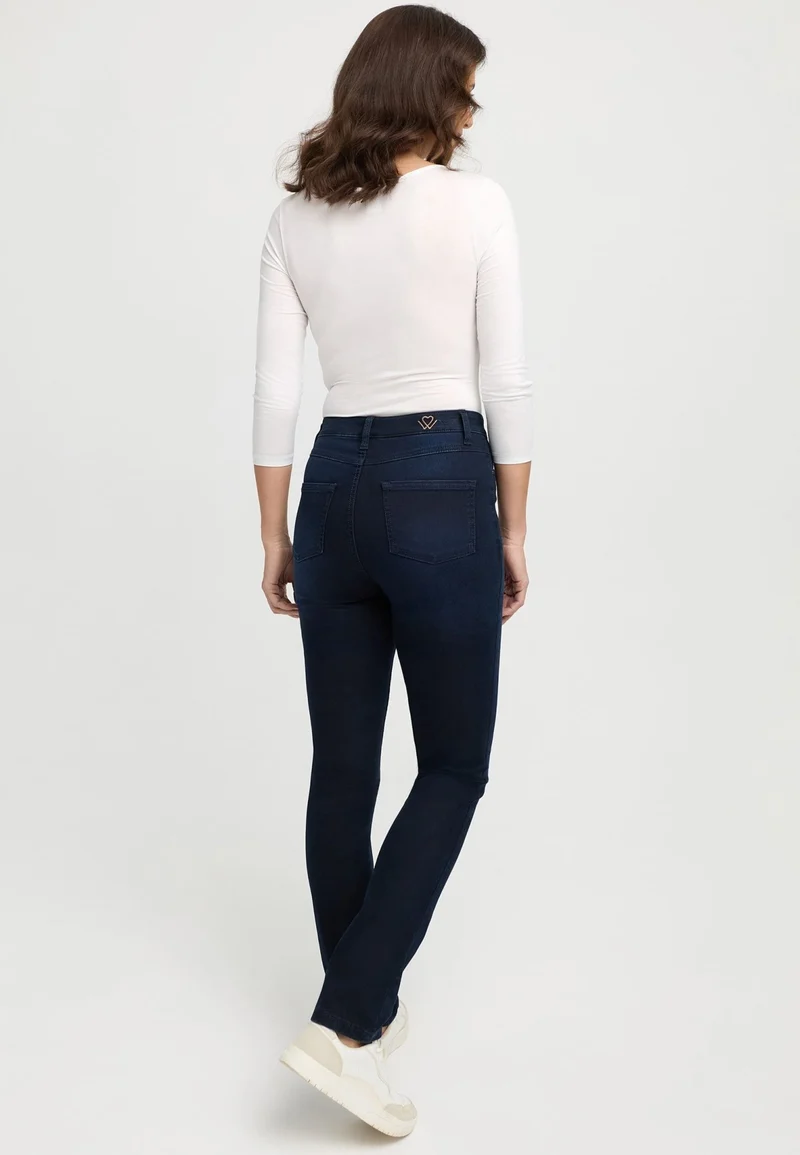 wonderjeans High Waist Straight Blue used