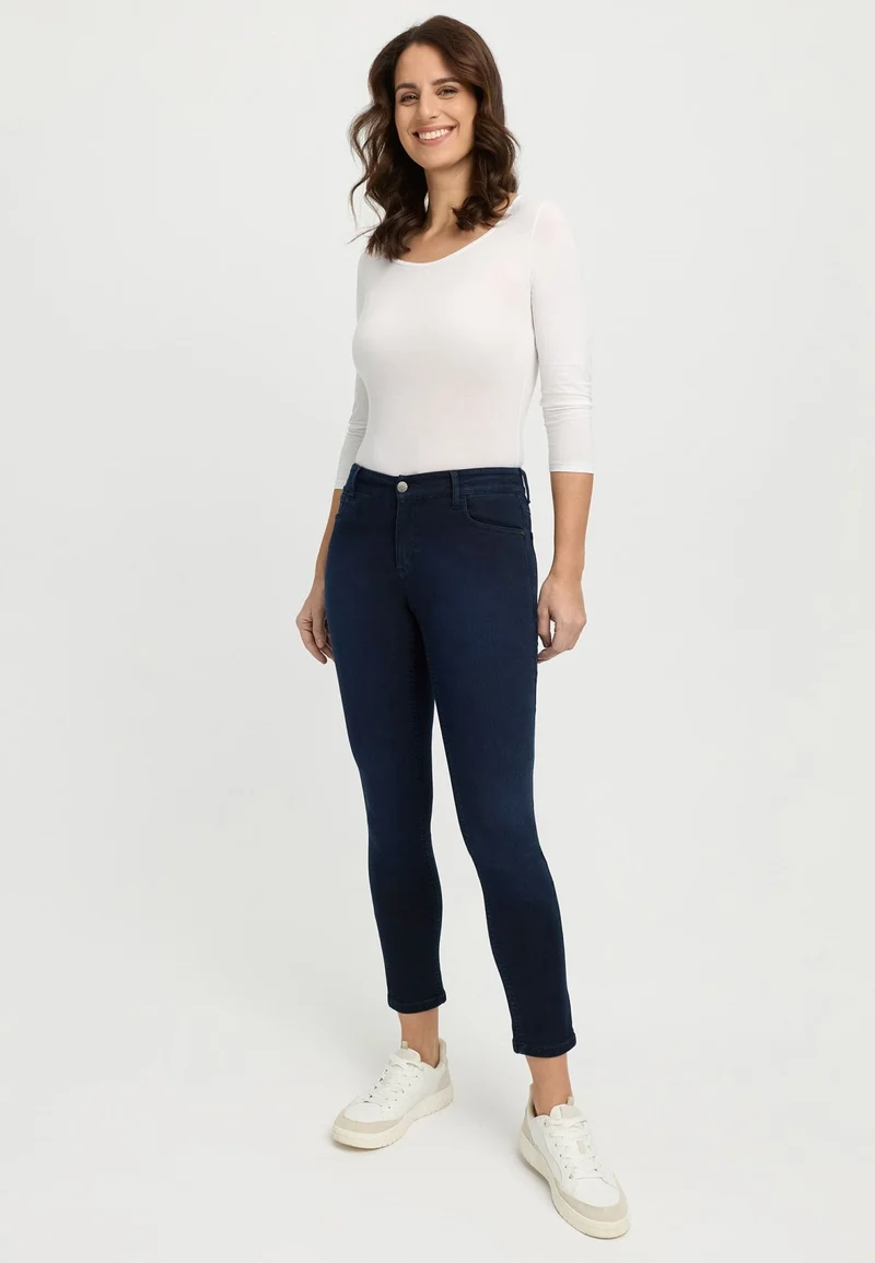 wonderjeans High Waist Blue Denim Super Wash